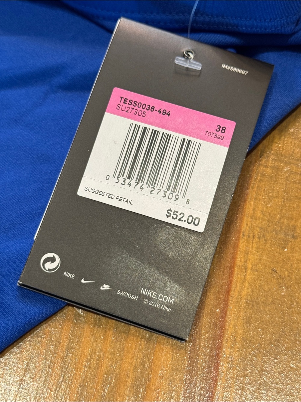 Nike Swim Core Solid Poly Jammer 38 NWT - Picture 5 of 12